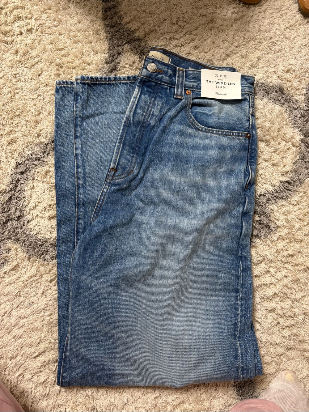 The Wide-Leg Jean - Men’s Blue Wide-Leg Jeans